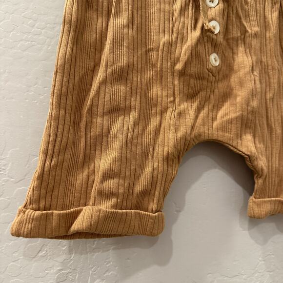 NWT Kate Quinn Ribbed Brown Shorts - Picture 3 of 5